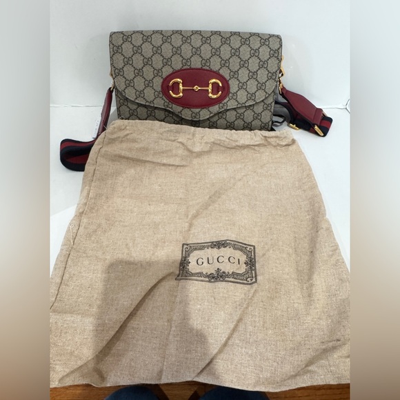 Gucci Horsebit 1955 Bag Shoulder Women Handbag Crossbody NEW - Picture 15 of 15